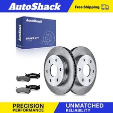 Front Brake Rotors Ceramic Pads for 2007 GMC Sierra 1500 Classic