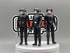 Vintage Custom Star Wars Figures Death Star Troopers (3) Kenner 3.75”