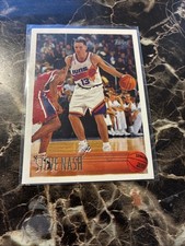 1996-97 Topps Steve Nash #182 RC Rookie Card - Phoenix Suns. rookie card picture