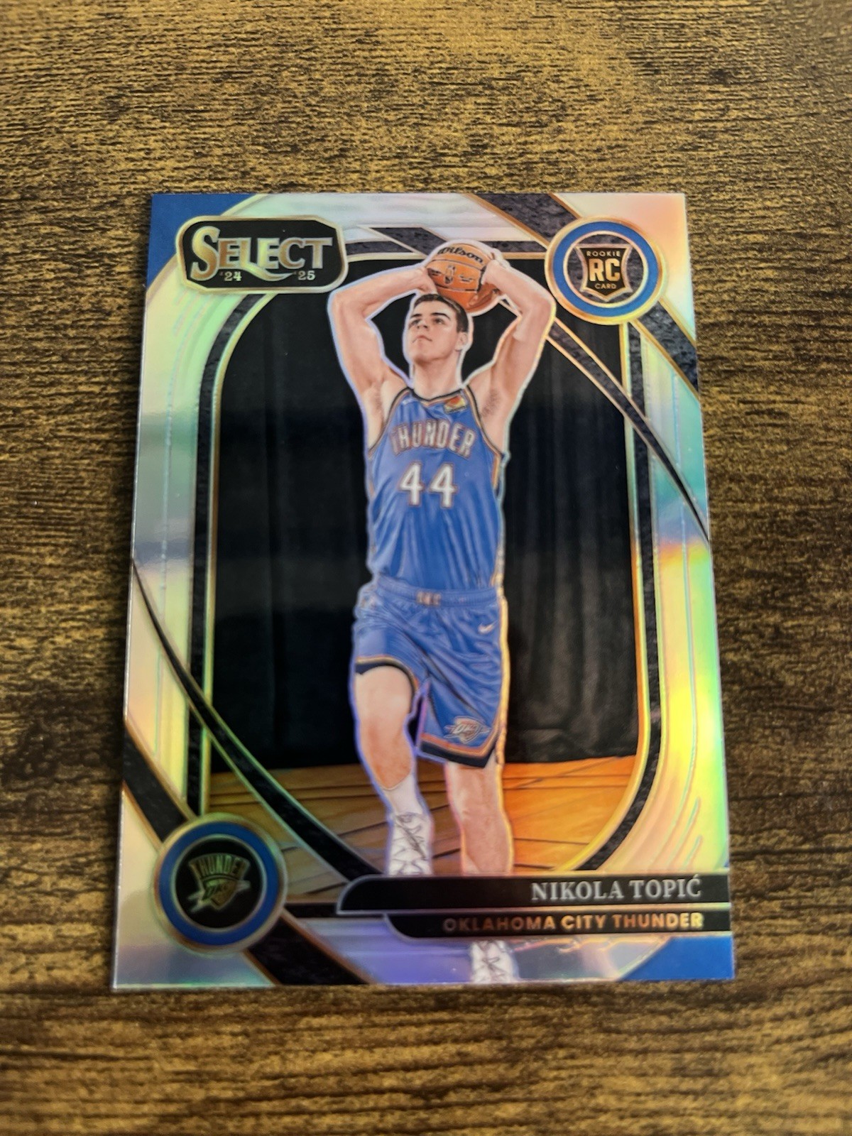 2024-25 Panini Select - Courtside Nikola Topic #286 Silver Prizm (RC)