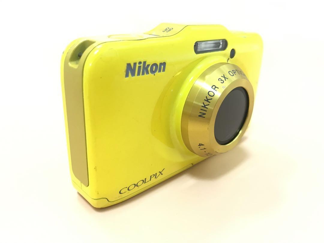 Nikon COOLPIX S31 Yellow Compact Digital Camera 10.1MP with