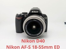 Nikon D40 DSLR Camera with AF-S 18-55mm ED Lens Used From Japan