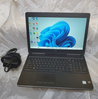 Dell Precision 7520 15.6  W11 i7-7820HQ/OFFICE/NVIDIA/256 SSD+500GB/32GB/AX6E