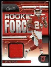 2022 Panini Absolute #RF-21 Skyy Moore Rookie Force