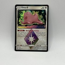 Pokémon TCG Ditto Prism Star Reverse Holo Card 154/214 Lost Thunder on eBay