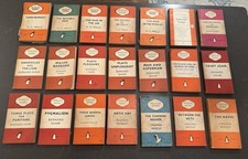 HUGE LOT 26 VTG Penguin Books SHAW LAWRENCE W...