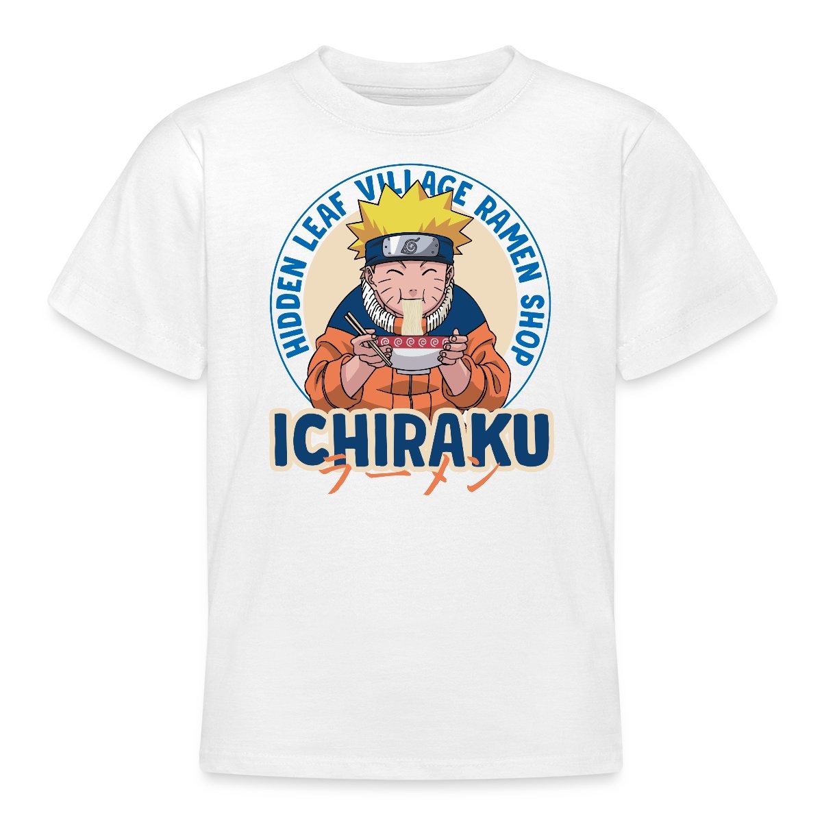 Naruto Ichiraku Hidden Leaf Village Ramen Shop Teenager T-Shirt