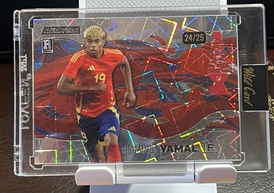  Lamine Yamal 24/25 RC Laser Groovin Alumination Wild Card 