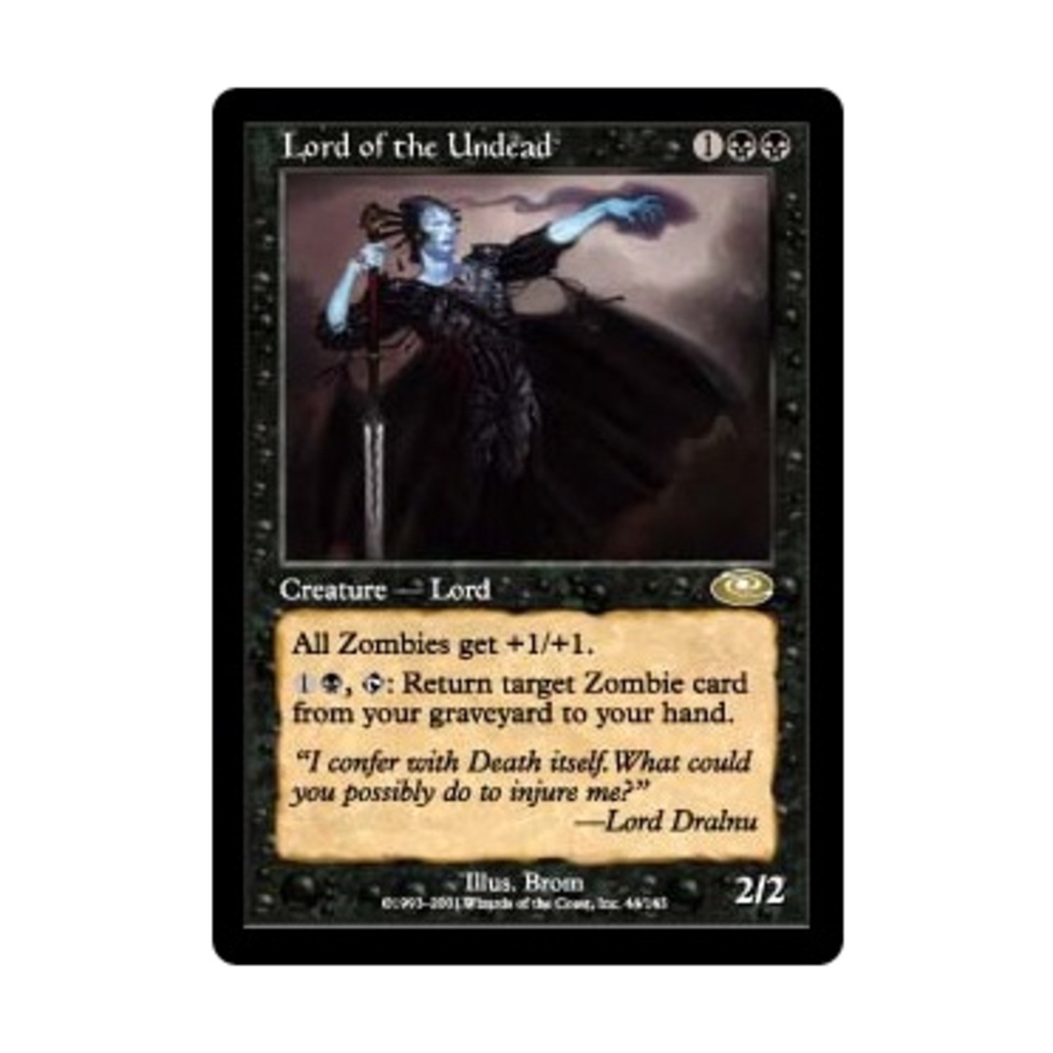WOTC MtG Planeshift Lord of the Undead (R) NM