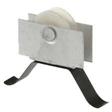 Center Mount Spring Tension Roller Assembly with 7/8 Inch Nylon Wheel for Slidi