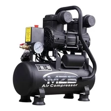 MZB Ultra Quiet Air Compressor 110V/60Hz 1.0HP 5.65CFM, MAX 115PSI 2.4 Gallon