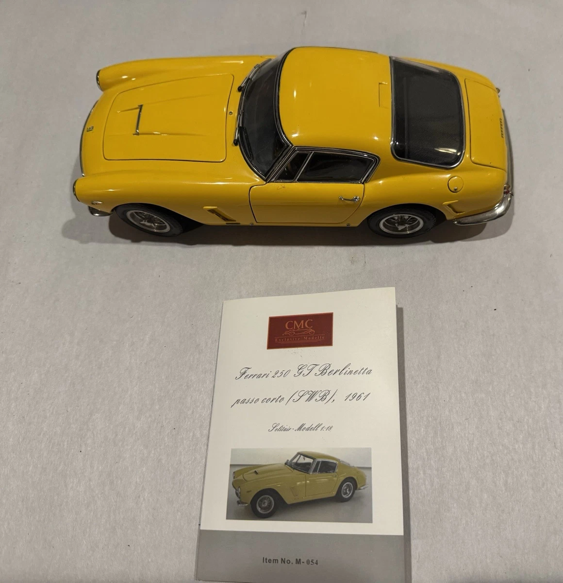 CMC Ferrari 250 GT Berlinetta SWB Contemporary Manufacture Diecast