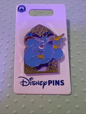 #ad 2024 Disney Parks Genie amp; Magic Lamp Portrait Aladdin OE Pin $19.99