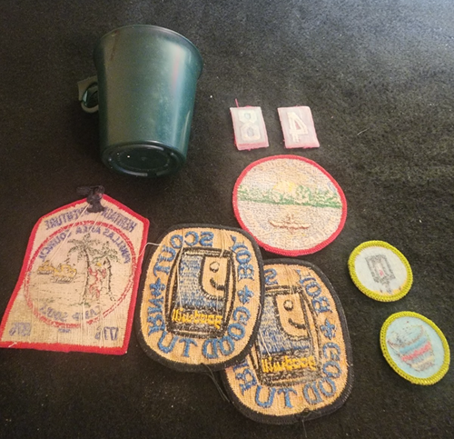 Great Vintage Boy Scout 1976 Camp Soule Patch Pinellas Area Council & Cup +++++ - Picture 7 of 14