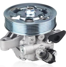 Power Steering Pump with Pulley Compatible with Honda Civic 1.8L Engine 2006 ...