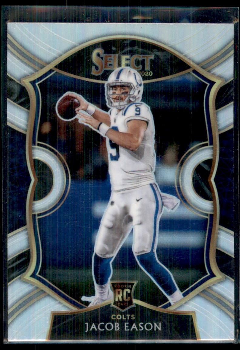 2020 Panini Select Silver Prizm Jacob Eason RC Indianapolis Colts #48