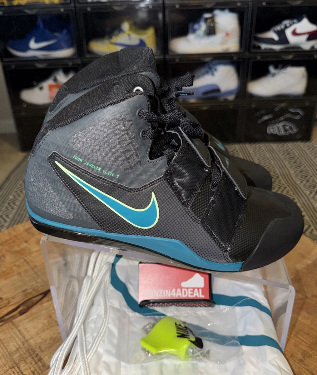 Nike Zoom Javelin Elite 3 Black Electric Algae for Sale  display picture 3