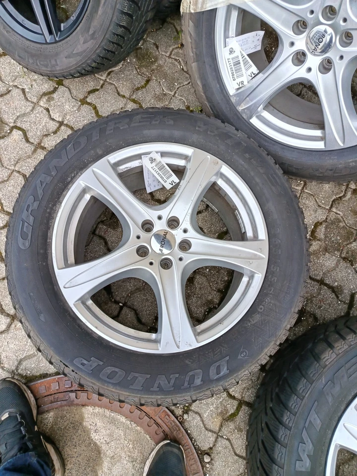 Mercedes GLE ML Coupe W166 265/55 R19 RDKS Winterräder Winter Räder komplett - Bild 4 von 4