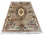 Amazing Hand Knotted Sino Tibet Pictorial Wool Area Rug 6 x 4 Ft — photo 2
