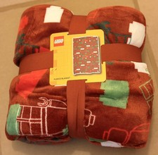 Offizieller LEGO Sherpa-Überwurf - Decke - 2025 Weihnachten Thema Brandneu mit Etikett. 