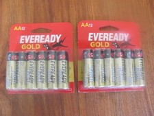 72 Energizer Eveready Gold Alkaline AA Long Lasting Batteries Duracell Double A 0.50 per gallon