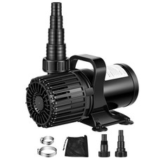 VIVOSUN 3000 GPH Submersible Water Pump with 150W Barrier Bag, Black