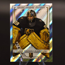 2020-21 Topps NHL Stickers #481 Marc-Andre Fleury Vegas Golden Knights FOIL