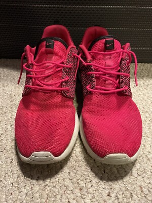 NIKE Roshe Run Fuchsia Force Pink Black 511881-662, Men display picture 2