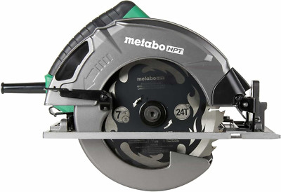 Powerful 7-1/4'' Circular Saw Kit with 15-Amp Motor & Dust Blower