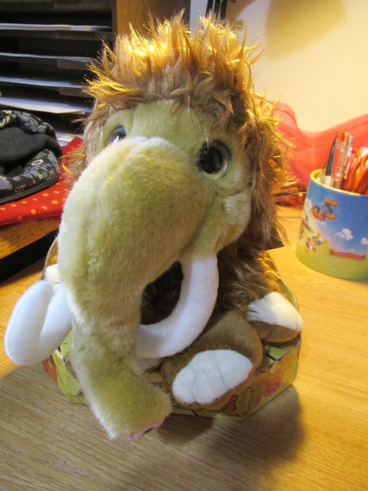 Keel Toys Xtinctables Wooly Mammoth Plush New In Box NIB