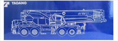 Tadano Official GR-1000N Crane scale model 1/50 from japan NEW | eBay