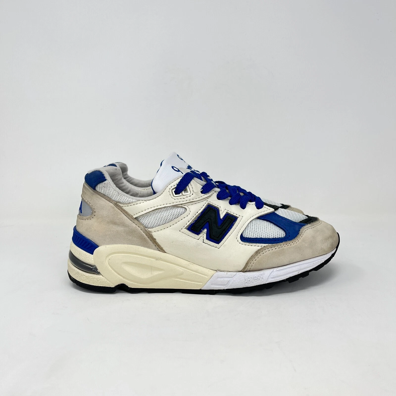 Scarpe casual New Balance 990 Teddy Santis x 990v2 bianco blu giovani taglia 6 D