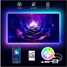 LED Lights for TV 65 Inch15Ft BacklightUsb Strip Lights for TV 65-75 Inch with