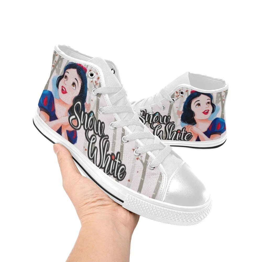 Snow White High Top Shoes Sneakers