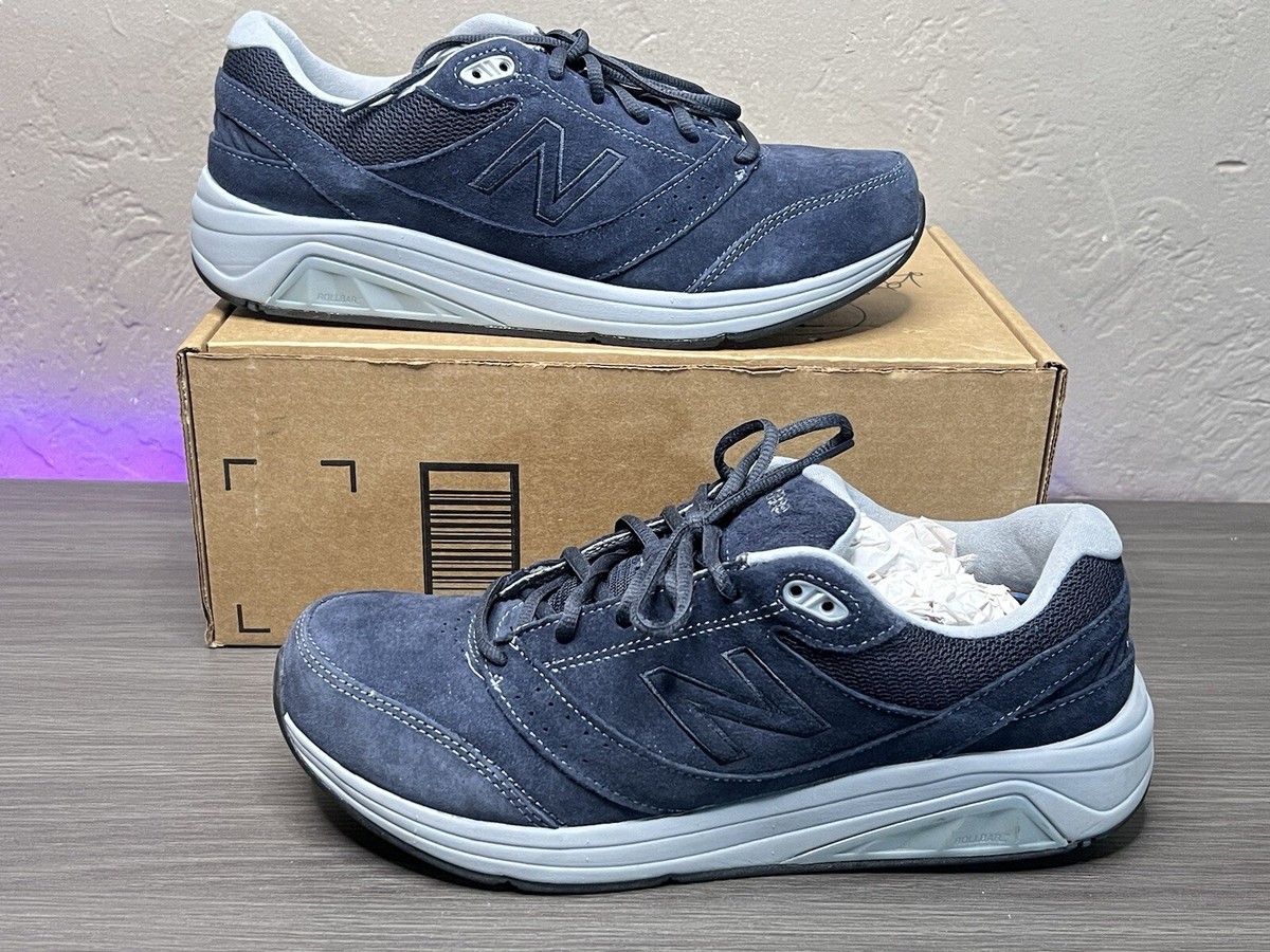 Womens New Balance 928 V3 Suede Walking Gray Sneakers Shoes