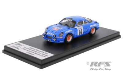 Alpine Renault A110 Gitanes Tour Auto Reunion 1975 Beltoise 1:43 Trofeu