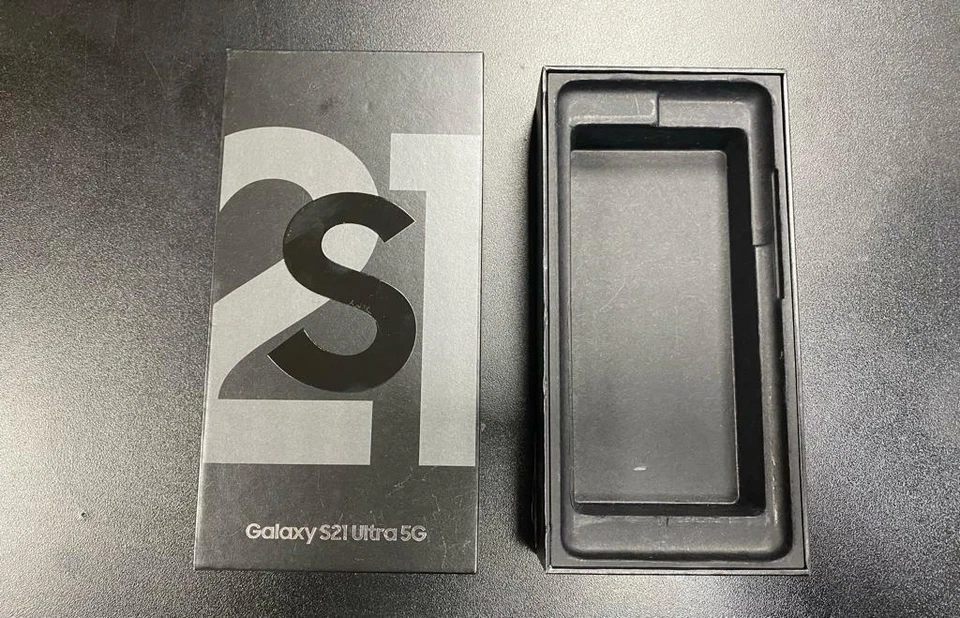 Caja vacía OEM Samsung S21/S21+/S21ULT/S20/S20+/ULT/FE/NOTE/ULT,S22,S22+,S22ULT Foto 3 de 4