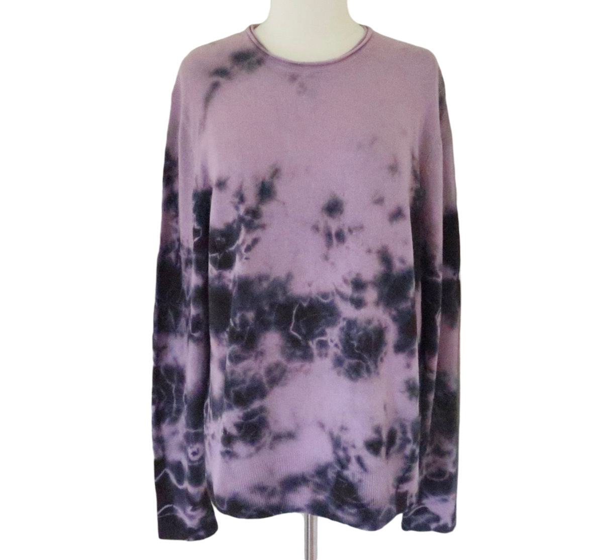 RAQUEL ALLEGRA Tie Dye Cashmere sweater sz L