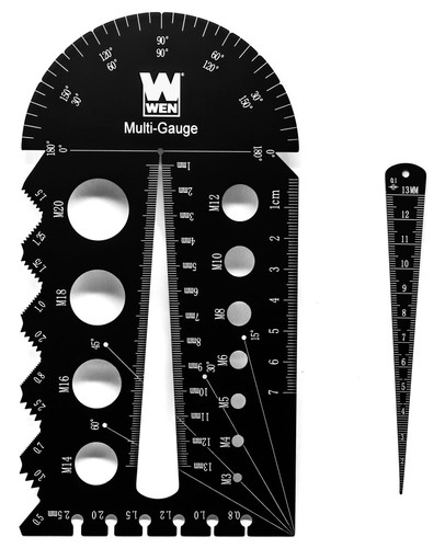 Metric and Imperial Metal Thread Pitch Multi-Gauge w/ Carrying Case, Two Pack - Picture 5 of 11