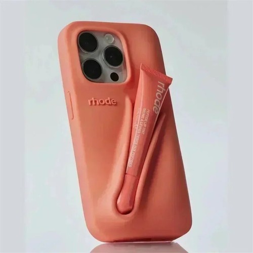 Rhode Jelly Ribbon Case for iPhone 11-16 Portable Lip Gloss Holder (No Lipstick) - Picture 18 of 19