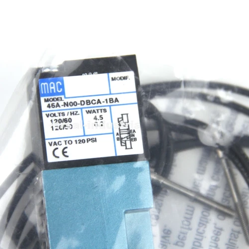MAC 45A-N00-DBCA-1BA 1 Stück Neu 45AN00DBCA1BA Magnetventil Expressversand - Bild 1 von 5