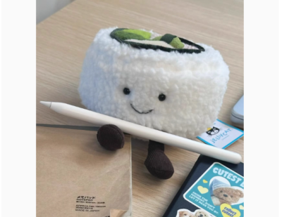 Jellycat SILLY SUSHI CALIFORNIA Soft Plush Toy RETIRED RARE Food