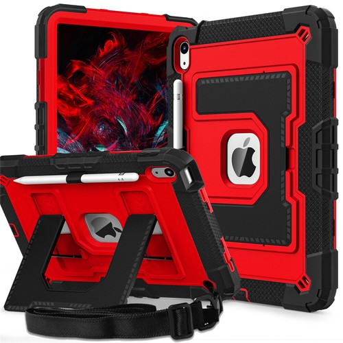 For iPad 11th 10th Gen 2025 A16 Case Kids Friendly Shockproof Stand Cover Strap - Picture 100 of 104