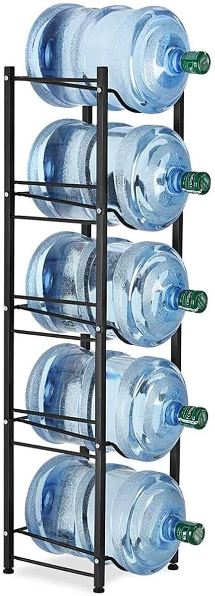 4-Bottle 5-Gallon Water Bottle Storage Rack