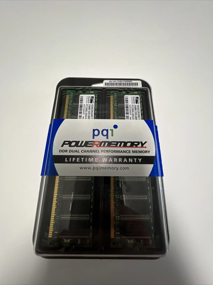 ProMos Technologies 256 MB DDR-400Mhz-CL3. New. Open Package One End. - Image 2 of 4