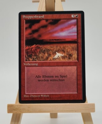 Steppenbrand Foreign Limited Magic Karte Deutsch Limitiert (Flashfires)