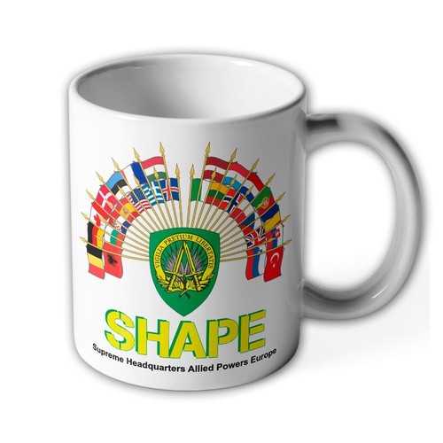 Tasse NATO SHAPE Supreme Headquarters Allied Powers Europe Casteau #39706 - 第 1/1 張圖片