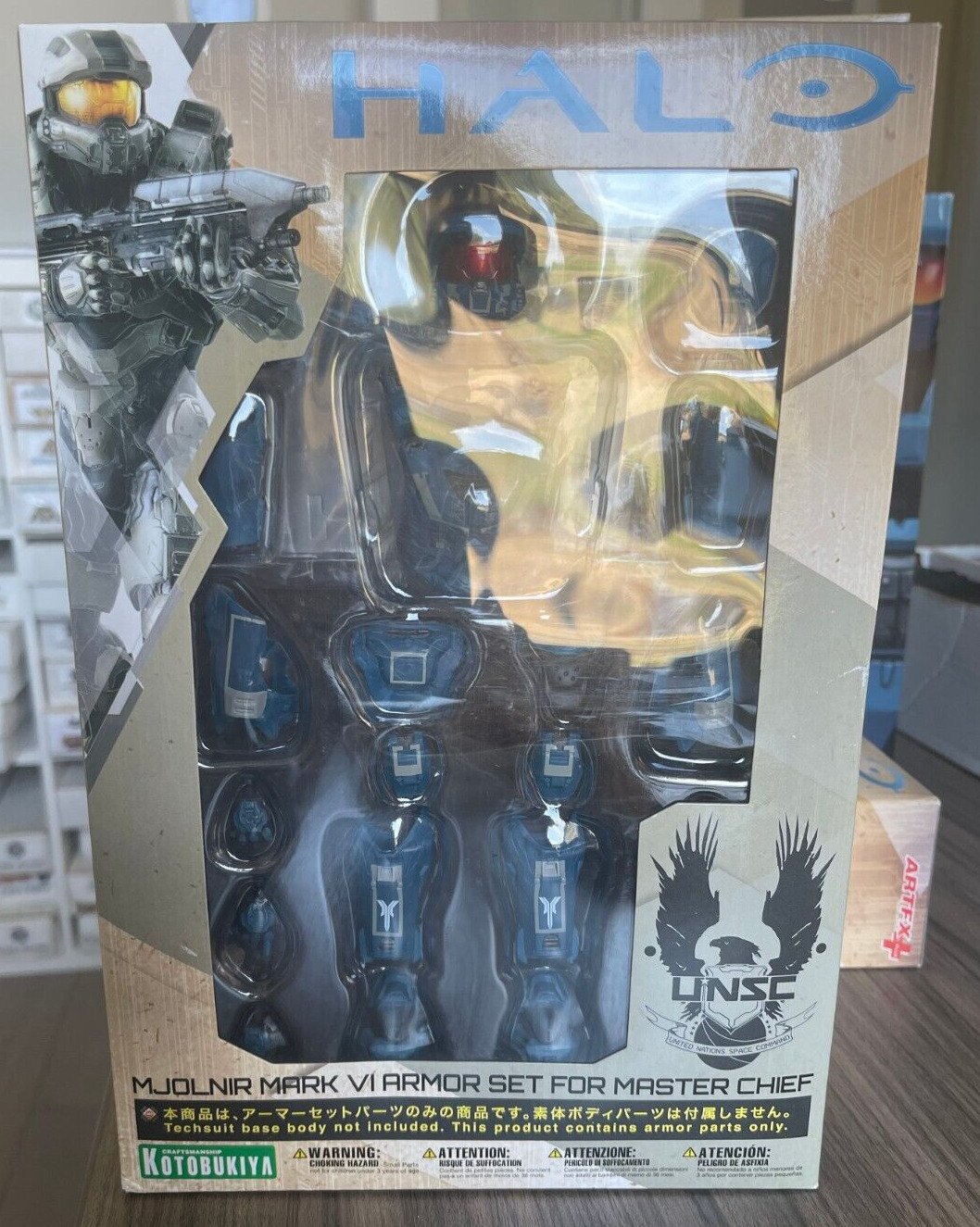 Halo: Mark VI Statue Figure Armor for Master Chief NEW Kotobukiya