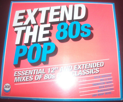 Extend The 80s Pop (Essential 12'' & Extended Mixes Of 80s Pop Classics) 3 CD NEW