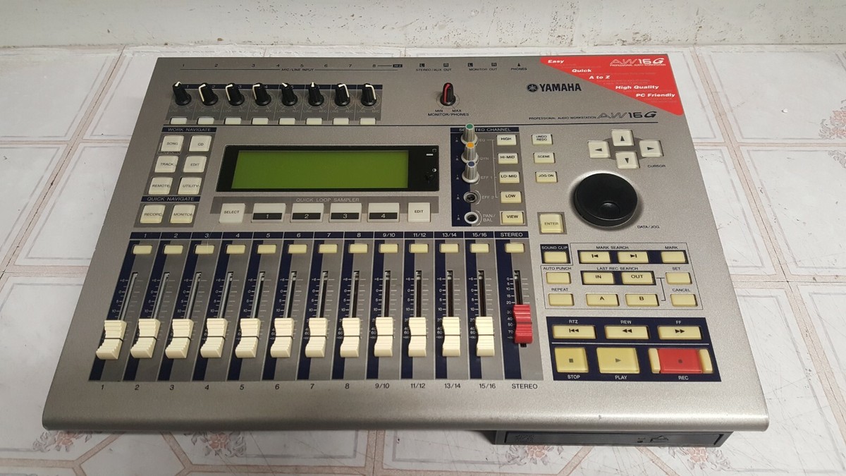 その他 Yamaha aw16g Yamaha AW16G Professional Audio Workstation – NTC Tech